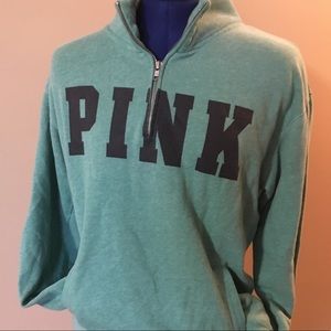 PINK Quarter Zip Pullover